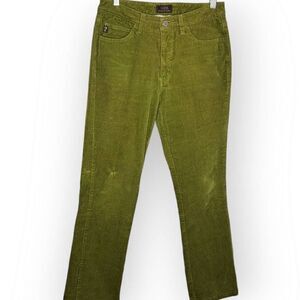 Guess Women's Vintage 90s Green Corduroy Jeans size 28